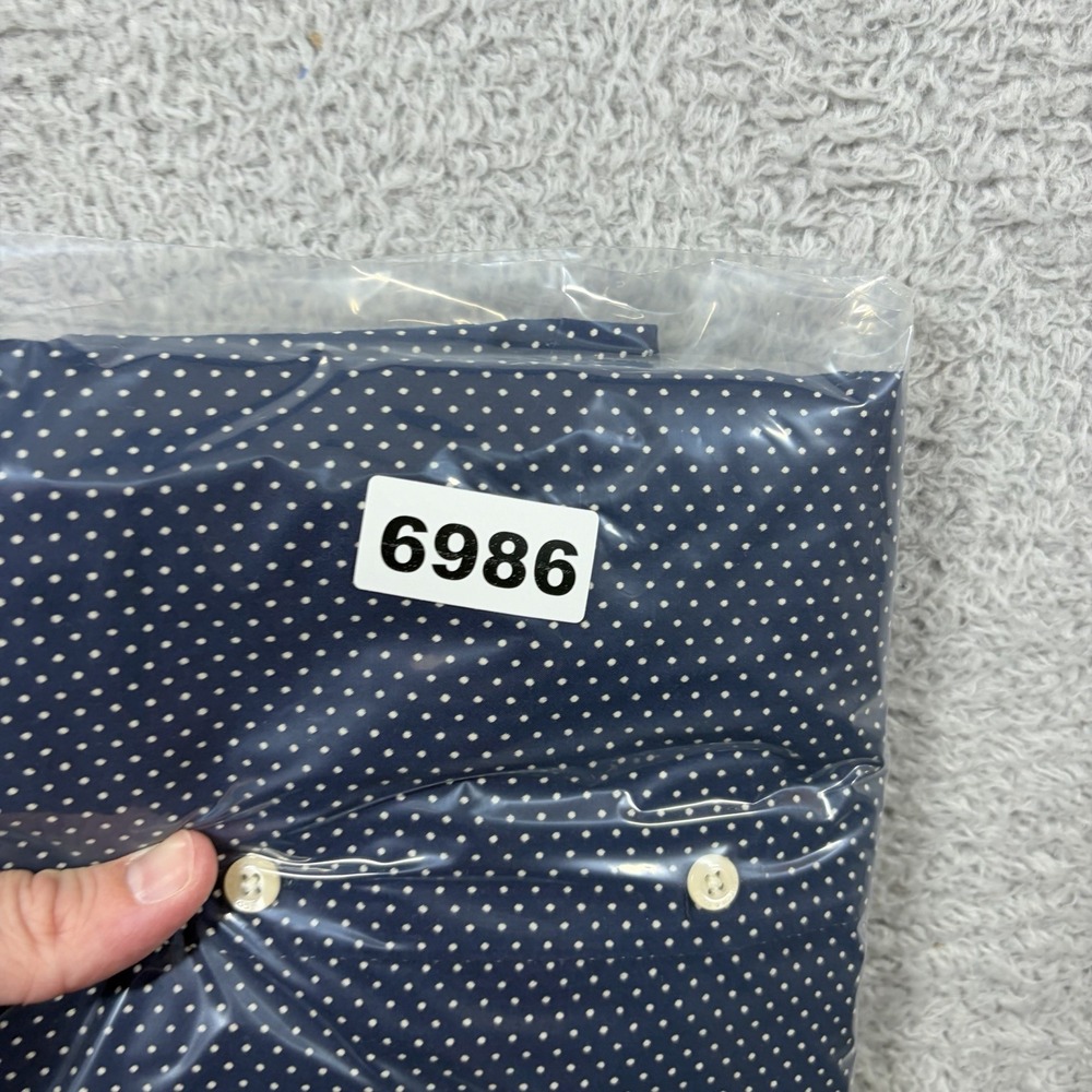 Scotch Soda Vacanza Shirt Mens Medium Navy Blue Pattern Amsterdam Couture - Picture 10 of 10